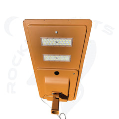 The Rocket Lights Titan 850 solar light in Desert Rust finish. A real beauty, and built to last!